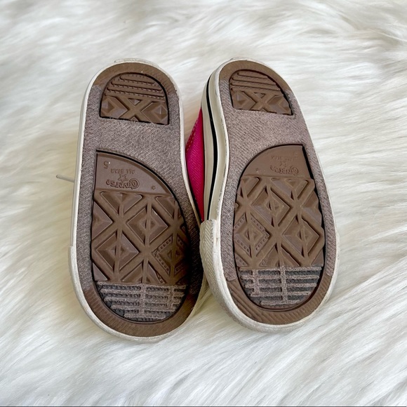 Converse Pink Sneakers - Picture 5 of 6